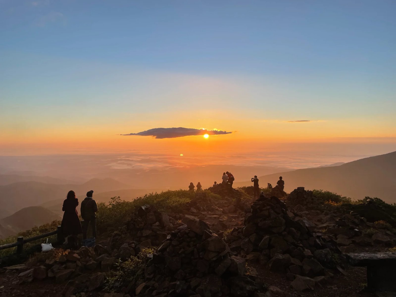 Sunrise Above the Clouds